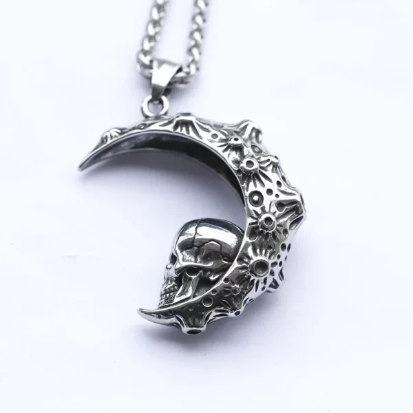 Pendentif-Skull-Croissant-Lune